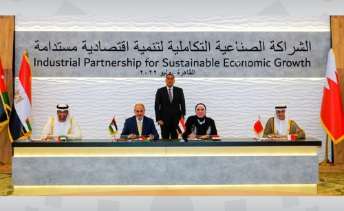 Bahrain signs industrial partnership agreement with Egypt, Jordan and UAE