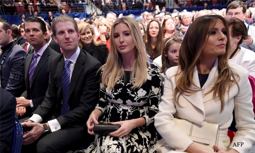 Two of Trump’s children  can’t vote in NY primary