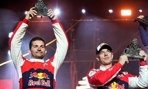 Loeb sets sights on Abu Dhabi after record-breaking Dakar charge