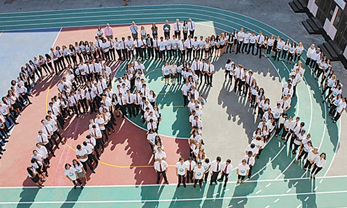 St. Christopher's School, Bahrain celebrates International Peace Day