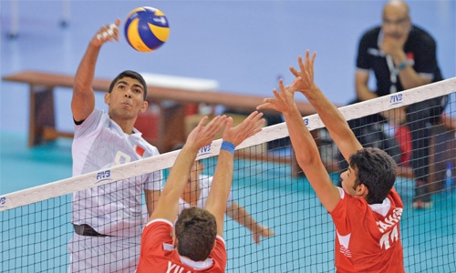 Bahrain lose in straight sets to Turkey 