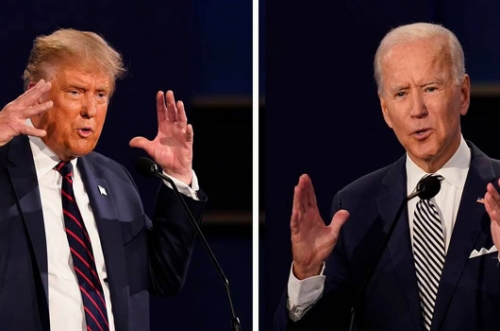 Biden has lead in polls, but Trump close on his heels