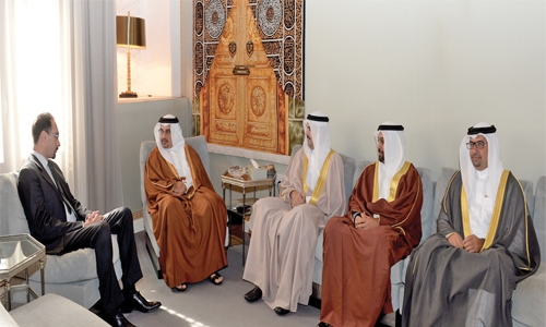Deputy King, envoy discuss Bahrain-Italy ties
