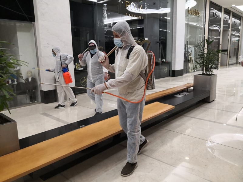 Civil Defense carries out 19,000 disinfection operations until May 1