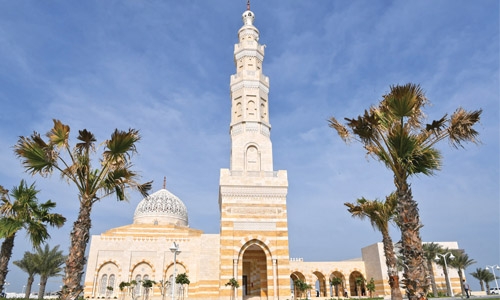 Mosque opened for public