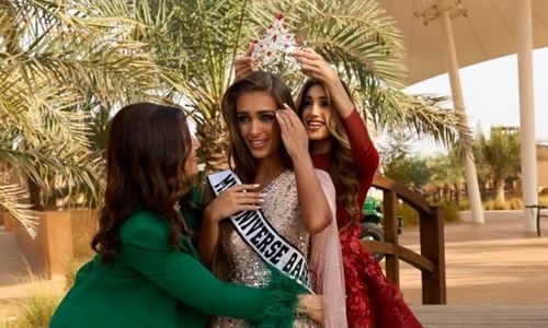 Bahraini Russian model Evlin Abdullah-Khalifa crowned Miss Universe Bahrain