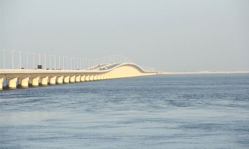 Multi-vehicle crash at King Fahd Causeway