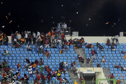 'Stampedes' kill 56 at Guinea football match: govt 