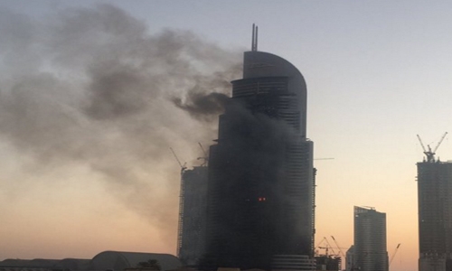 Dubai probes cause of massive New Year's Eve hotel fire