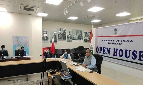Indian Embassy in Bahrain organise monthly Open House virtually 