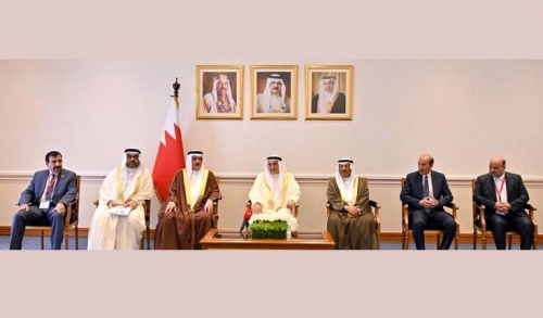 Bahrain support for global peace efforts