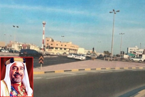 Late HH Amir’s huge portrait approved for Isa Town 