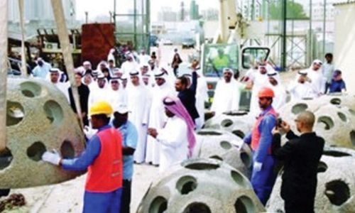 Thumbs up for artificial reefs