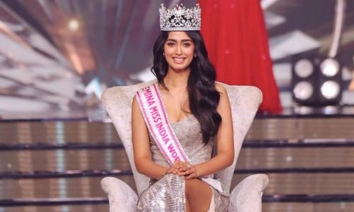Miss India 2022 winner Sini Shetty takes crown home