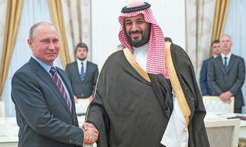 Putin talks Syria, oil with powerful Saudi prince