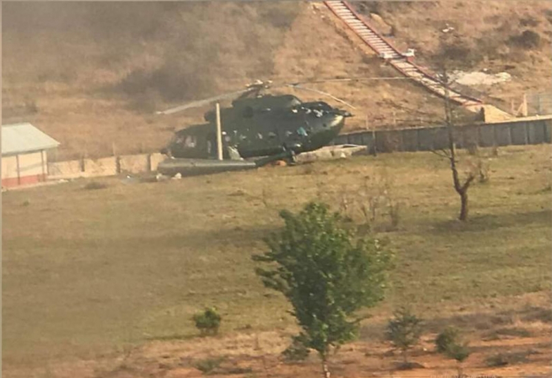 Military helicopter carrying diplomats crashes in Myanmar