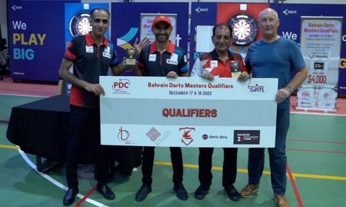 Bahraini duo secure qualification for Bahrain Darts Masters 2023
