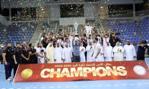 Al Najma win Handball Cup