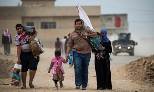 68,000 Iraqis displaced from Mosul offensive