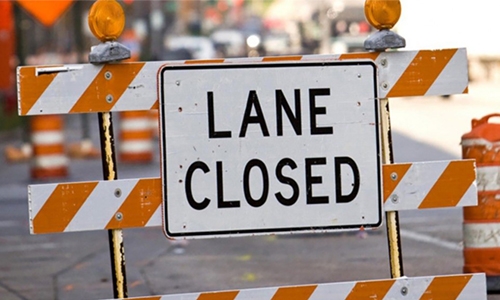 Lane closure