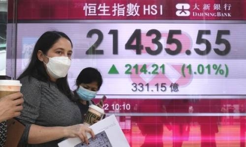 Asian shares rise, eyeing inflation, energy costs