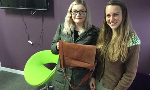 Dundee students design bag to stop you spending money