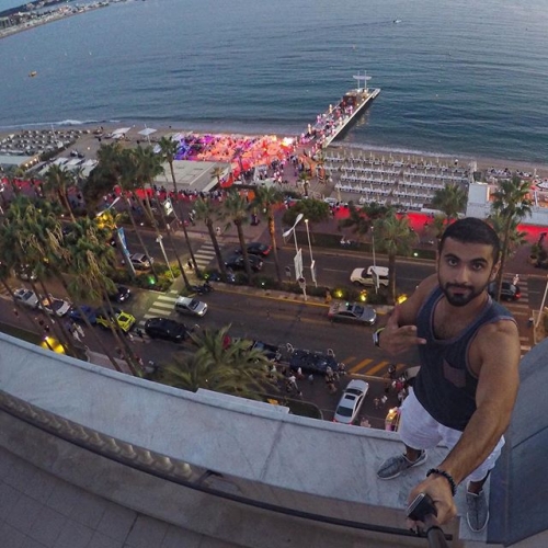 Dubai's Shaikh Mansoor posts 'edgy' selfie from France