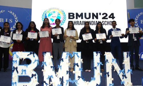 Bahrain Indian School hosts successful Bhavans-Model United Nations 