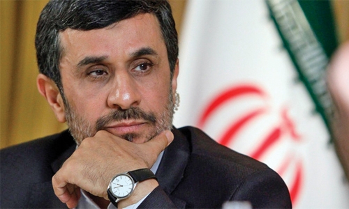 Ex-Iranian president Ahmadinejad held