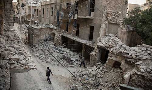 Rebel rocket fire kills 3 civilians in Syria's Aleppo