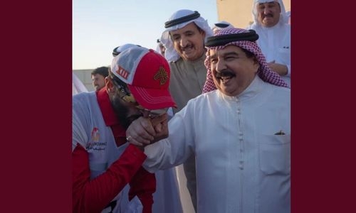 HM King hails Shaikh Nasser's outstanding victory