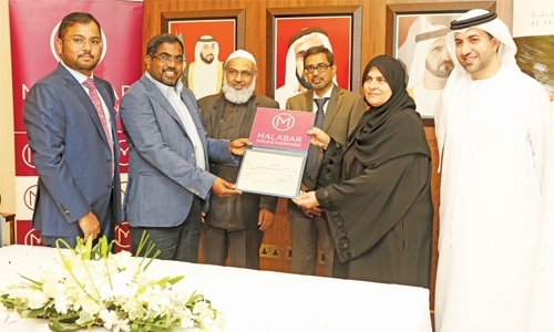 Malabar Gold & Diamonds donate DH10m to Al Jalila Foundation