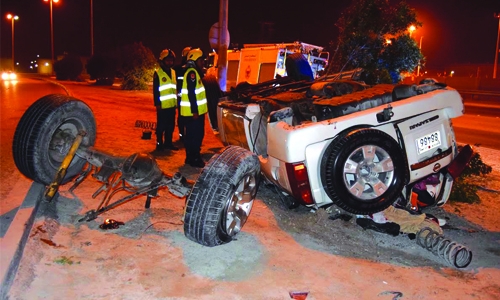 Accident in Sitra