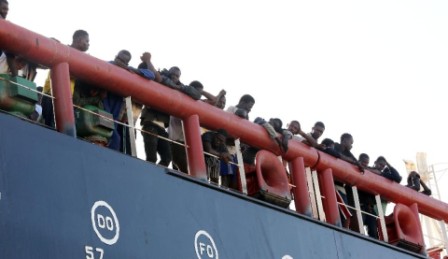 Over 4,500 migrants rescued off Libya in one day