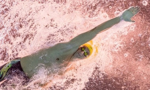 Classy Cam back in action after 100m free flop