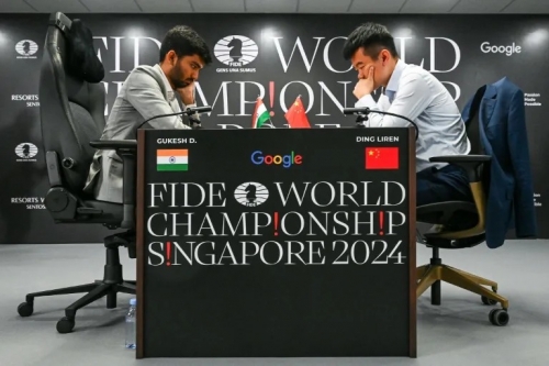 World chess championship tied with four games to go