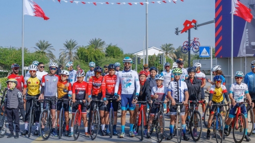 HH Shaikh Nasser Unveils Kingdom’s Longest Cycling Track