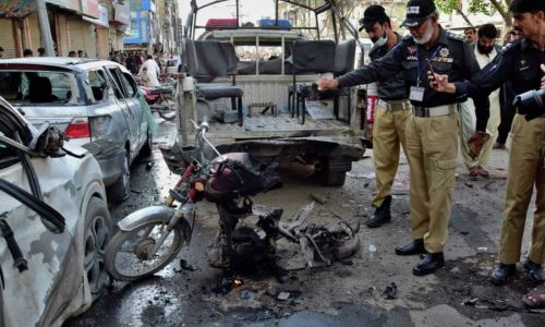 Bomb blast kills at least four in southwest Pakistan