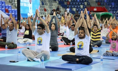Yoga Brings Bahrain Together
