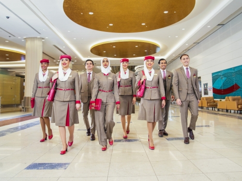 Emirates Unveils New Uniform for Premium & VIP Passenger Services Team