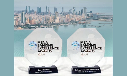 NBB awarded Best Retail Bank in Bahrain and  Best App for Customer Experience in MENA