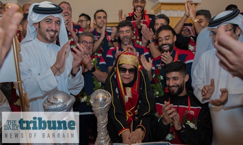 Shaikh Khalid: Bahrain make history with title 