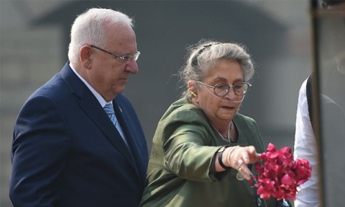 Wife of Israeli president dies at 73