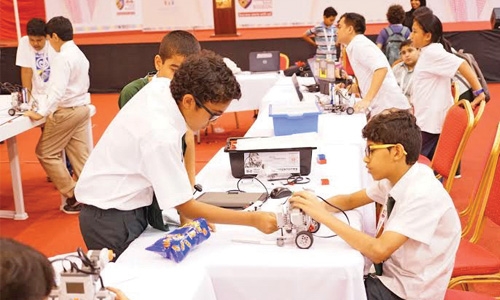 World Robot Olympiad in Bahrain 