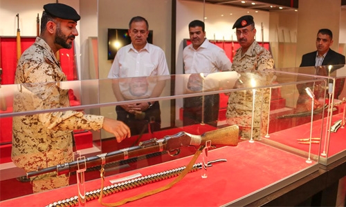  Jordanian delegation visits Military Museum