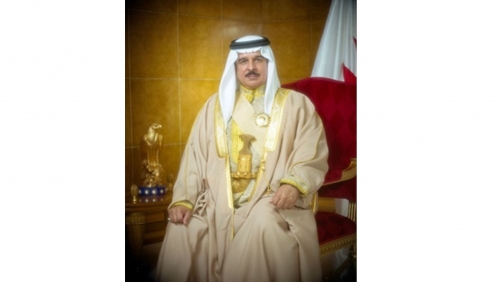 HM King Hamad of Bahrain Meets Trade Representatives During State Visit to Oman