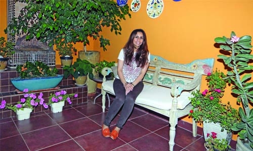 Gardening is a therapy for Dana Al-Shehabi