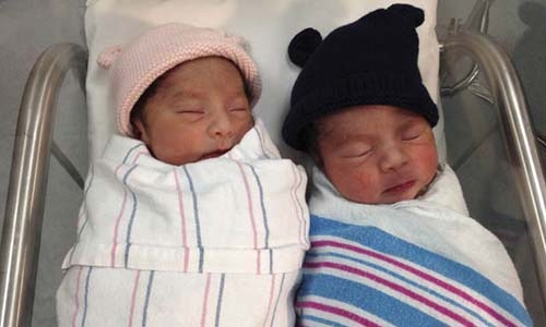 California twins born in two different years