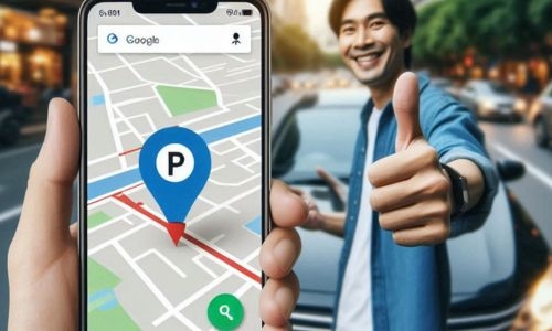 Google Maps now suggests parking location