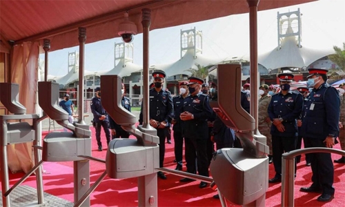 Public Chief Security visits Bahrain International Circuit